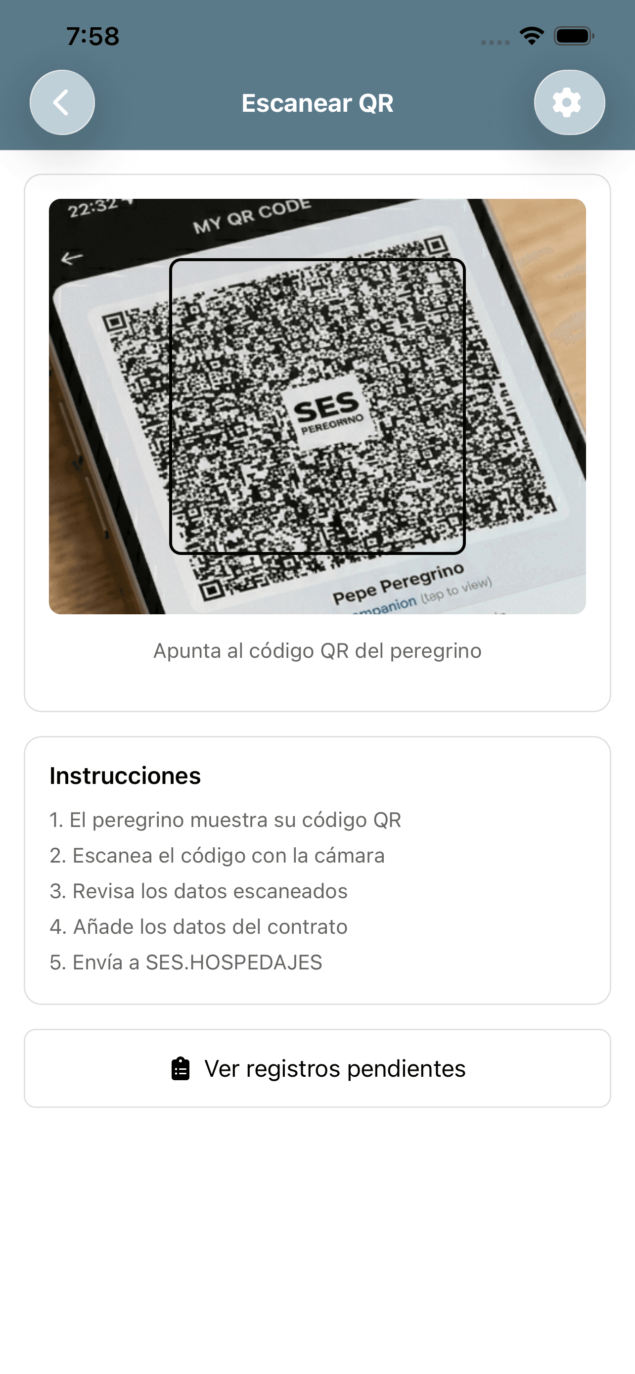 SES Peregrino — Scanner